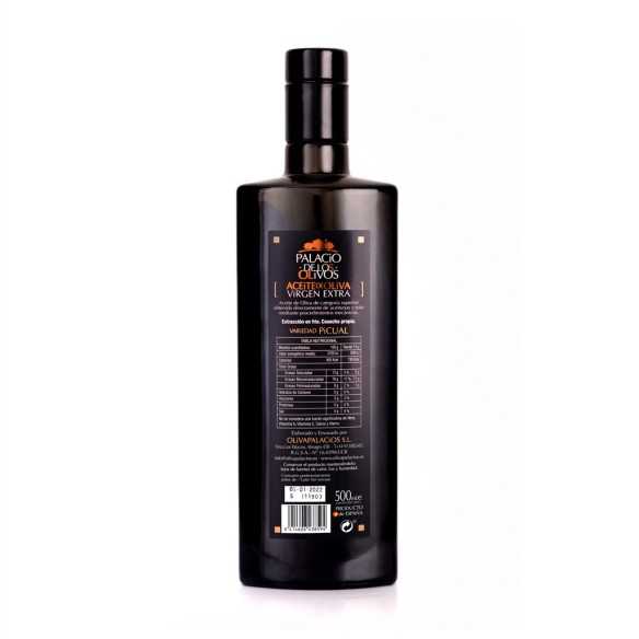 Huile d’Olive Palacio de Los Olivos - Picual 500 ml - Huile d'olive extra vierge - Palacio de los Olivos