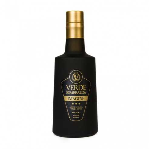Aceite de Oliva Verde Esmeralda Imagine Picual 500 ml - Aceite de oliva virgen extra - Verde Esmeralda