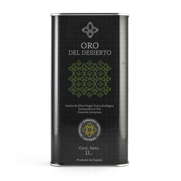 Bio-Olivenöl Oro del Desierto Coupage 1 Liter Kanister - Bio Olivenöl - Oro del Desierto
