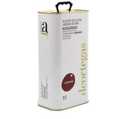 Organic Olive Oil Deortegas Coupage 5  Liter Canister - 5 liter canister - Deortegas 2