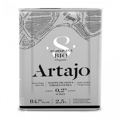 Organic Olive Oil Artajo 8 Arbequina...