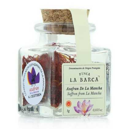 Finca la Barca - szafran z La Mancha DOP - 1 gr - Nitki szafranowe - Finca la Barca 2