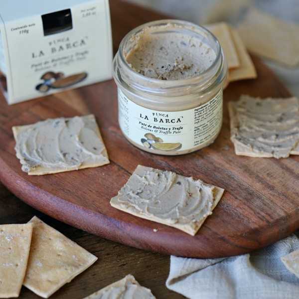 Finca la Barca - pasztet z borowików i trufli - 110 g - bakalie - Finca la Barca