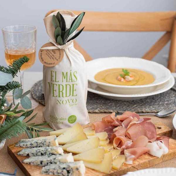 Olivenöl Nobleza del Sur Novo By Lola Sagra Frühernte mit Sack 500ml - Olivenöl - Nobleza del Sur