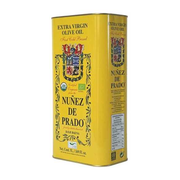 Huile d'Olive Bio Nunez de Prado Bidon de 5 Litres - Bidons - Nuñez de Prado