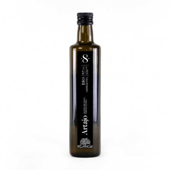 Organic Olive Oil Artajo 8 Arbequina 500 ml