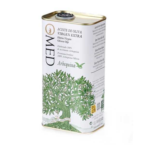 Zestaw oliwy z oliwek O-Med Picual & Arbequina – 2 x 1-litrowe kanistry - Oliwa z oliwek - O-Med