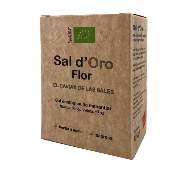 Fleur de Sel des Pyrenees Naturalna sól jodowa organiczna 125g - Sól - Sel des Pyrénées