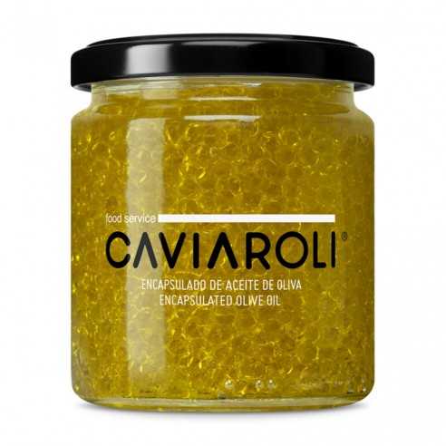 Caviaroli Olivenöl-kaviar gekapseltes Arbequina Olivenöl 200g