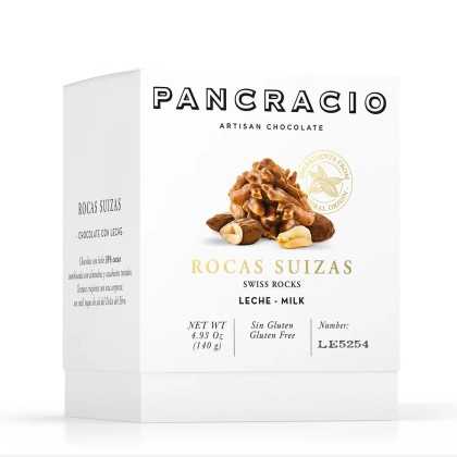 Pancracio - Box Rocas Suizas - Milchschokolade - 140 g - Schokolade - Pancracio