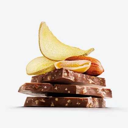 Pancracio - Chocolat au lait au gingembre et cacahuètes 40 g - Chocolat - Pancracio 2