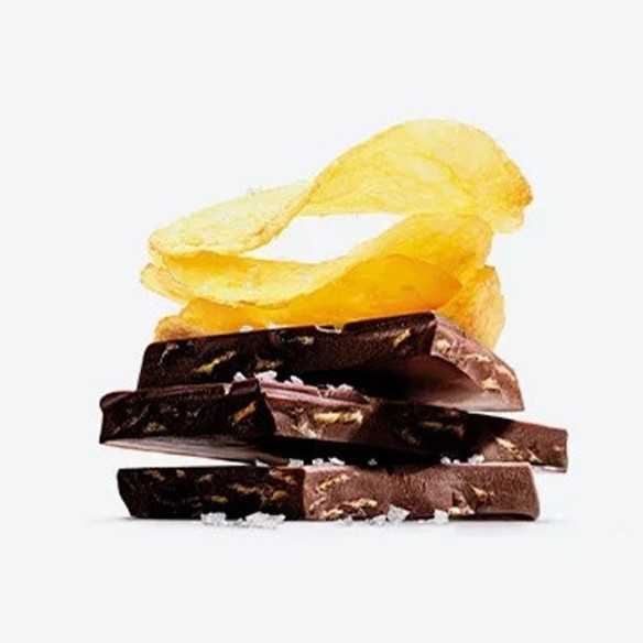 Pancracio - Czekolada gorzka z chipsami i solą - 40 g - Czekolada - Pancracio