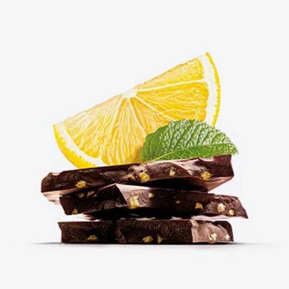 Pancracio - Chocolate negro con limon y menta - 40 g - Chocolate - Pancracio