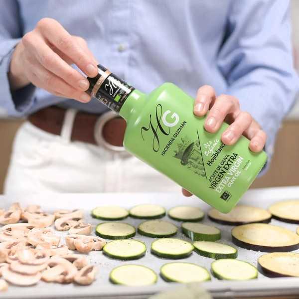 Organic Olive Oil Hacienda Guzmán Hojiblanca 500 ml - Olive oil - Hacienda Guzmán