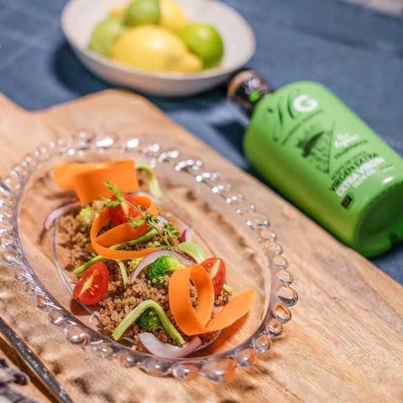 Organic Olive Oil Hacienda Guzmán Hojiblanca 500 ml - Olive oil - Hacienda Guzmán
