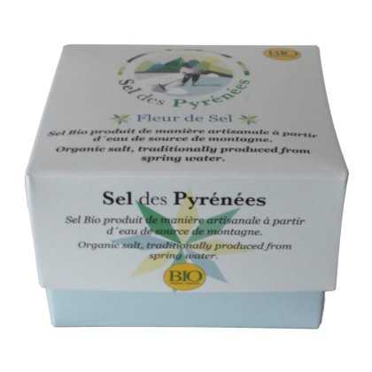 Fleur de Sel des Pyrenees Natürliches Jod Salz Bio 125g - Salz - Sel des Pyrénées