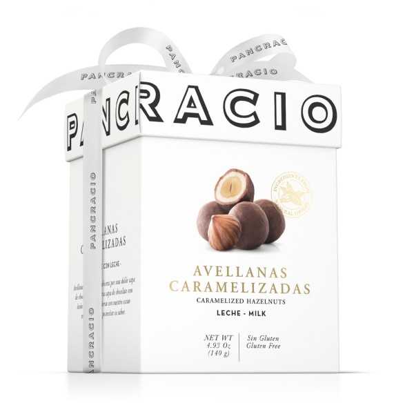 Pancracio - Luxury Box noisettes caramélisées - 140 g - Chocolat - Pancracio