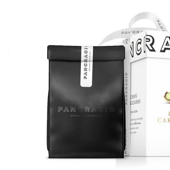 Pancracio - Luxury Box pistaches caramélisées - 140 g - Chocolat - Pancracio