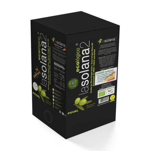 Oliwa z oliwek La Solana2 Picual Bag in Box 2000 ml - Organiczna oliwa z oliwek - La Solana2