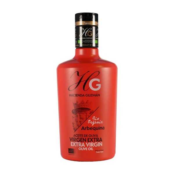 Oliwa z oliwek Hacienda Guzmán Arbequina 500 ml Puszka litrów - Oliwa z oliwek - Hacienda Guzmán