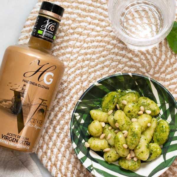 Oliwa z oliwek Hacienda Guzmán V Centenario 500 ml Puszka litrów - Organiczna oliwa z oliwek - Hacienda Guzmán