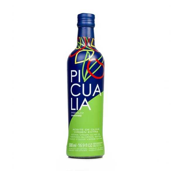 Olive Oil Picualia Premium Organic - Picual 500 ml - Organic olive oil - Picualia
