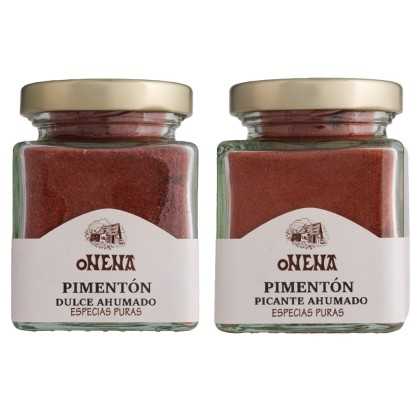Capsicum hot and sweetde Onena 2X 50g - Spanish paprika - Onena