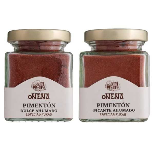 Przyprawa paprykowa ostra i słodka Onena 2X 50g - Proszek z papryki - Onena