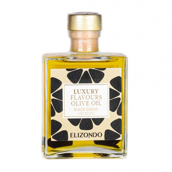 Elizondo Huile d'Olive à la ail Noire 200 ml - Assaisonnées - Elizondo