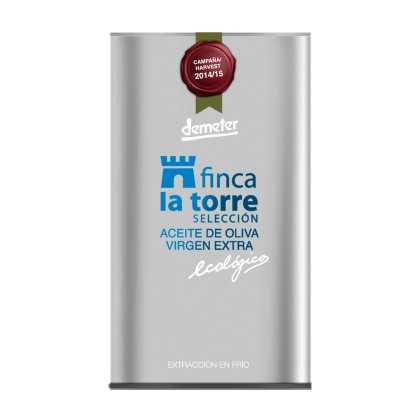 Organic Olive Oil Finca la Torre Selección Hojiblanca Can 500ml - Organic olive oil - Finca la Torre