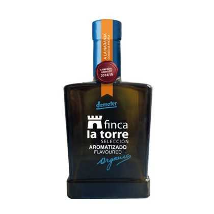 Aceite de Oliva Ecológico Finca la Torre Aromatizado de Naranja 250ml - Condimentados - Finca la Torre 2