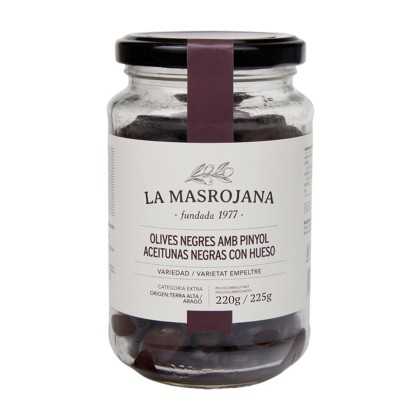 Aceituna negra de Aragón La Masrojana 220g - Aceitunas - La Masrojana