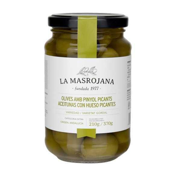 Gordal Olives Hot Spicy La Masrojana 220g - Olives - La Masrojana