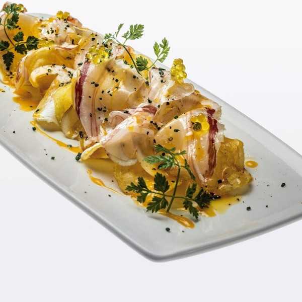 Caviaroli Olivenöl-kaviar mit weißen Trüffe