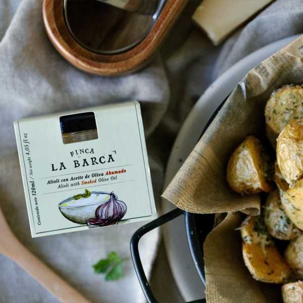 Aïoli à l'huile d'olive fumée