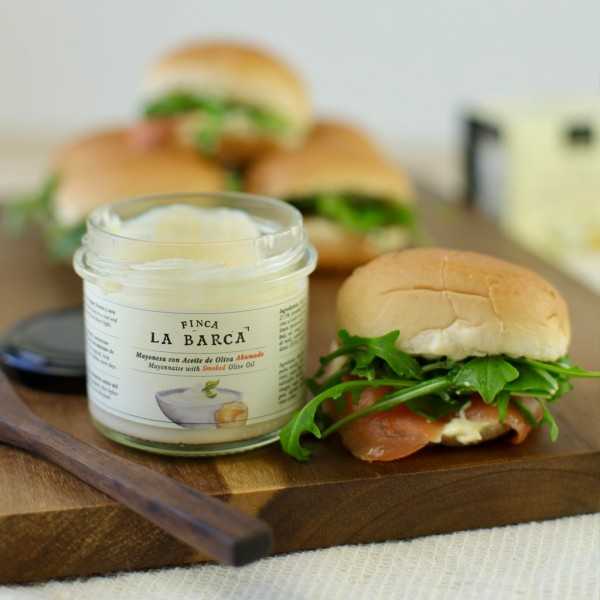 Mayonnaise à l'huile d'olive fumée