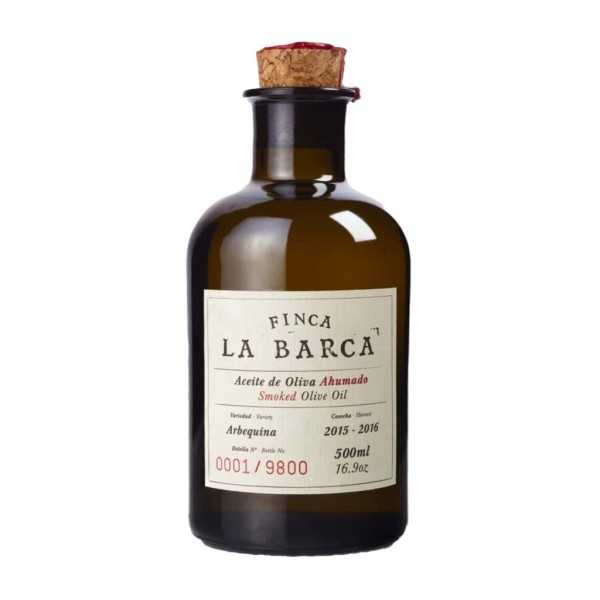 Finca La Barca Smoked Olive Oil 500 ml – Gourmet delight in a noble gift bottle