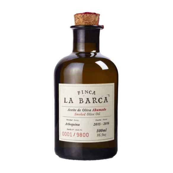 Finca La Barca Smoked Olive Oil 500 ml – Gourmet delight in a noble gift bottle
