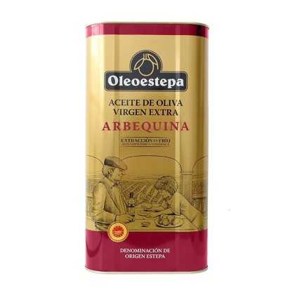Oleoestepa Arbequina 5L Canister | Olive oil P.D. Estepa