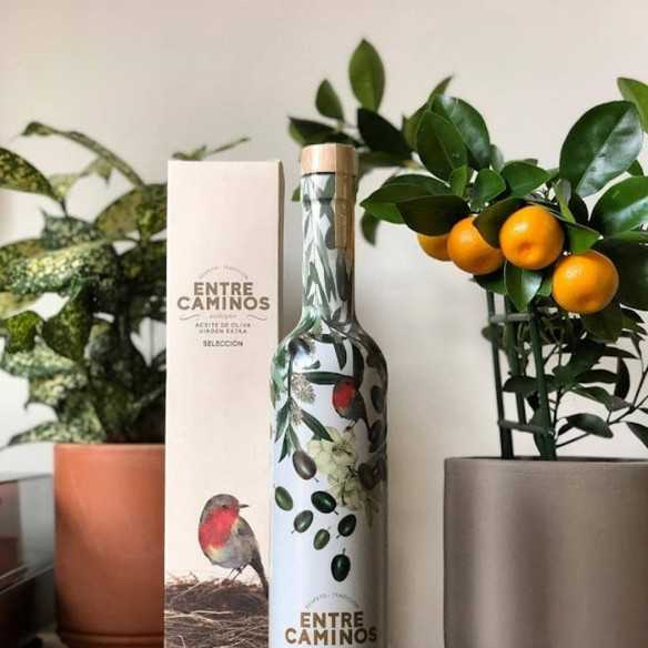 Entre Caminos Selección Organic Olive Oil Hojiblanca - 500 ml