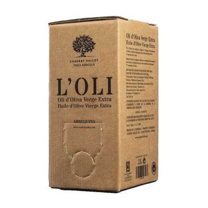 Cuadrat Valley Olive Oil Bio-Arbequina 2L Bag in Box | DOP Les Garrigues 2