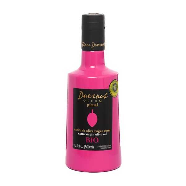 Pack de aceite ecológico Finca Duernas | Arbequina y Picual 2x500ml