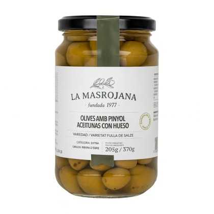 La Masrojana Fulla Salt Olives 220g | Catalan specialty