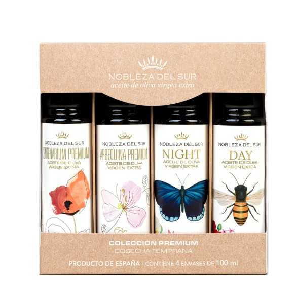 Zestaw Nobleza del Sur 4x100 ml | Arbequina, Picual, Day & Night