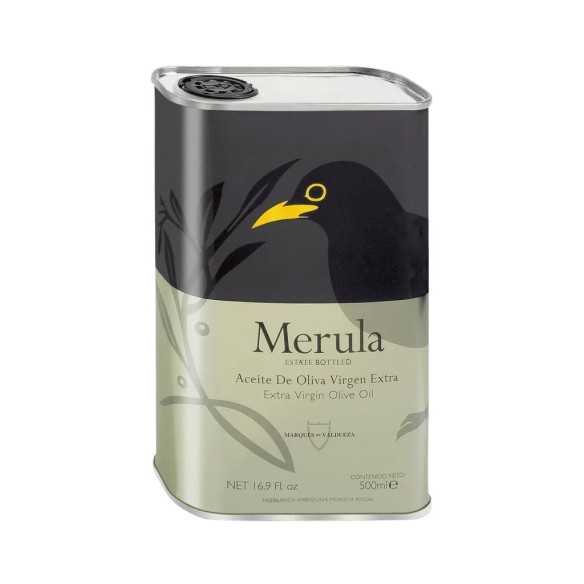 Merula Olivenöl 500ml-Kanister – Hochwertiges Cuveé für Genuss & Vielverbraucher