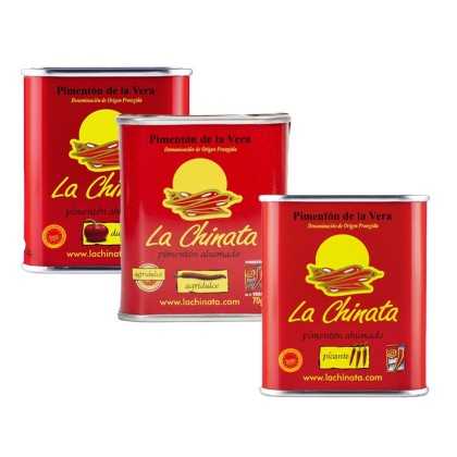 La Chinata affumicata Paprika Set DOP La Vera | Dolce, Bittersweet & Hot