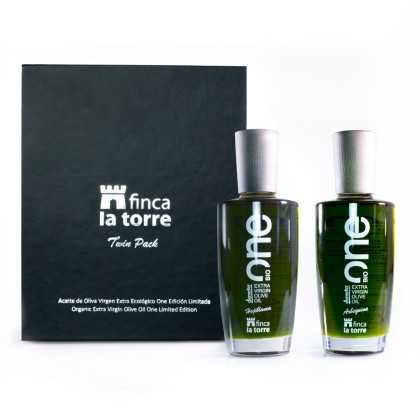 Organic Olive Oil Finca la Torre One Organic Edición Limitada Twins 2X200ml - Organic olive oil - Finca la Torre