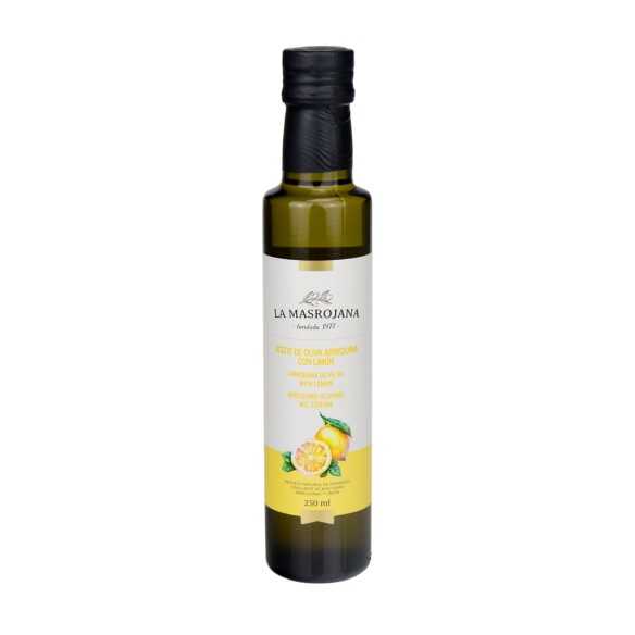 Arbequina olive oil with lemon La Masrojana 250ml - Flavoured olive oil - La Masrojana