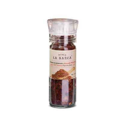 Finca La Barca Geräucherte Paprika-Flocken Scharf Molinillo 25 g