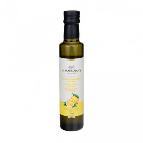 Aromatisiertes Arbequina Olivenöl mit Zitrone 250ml